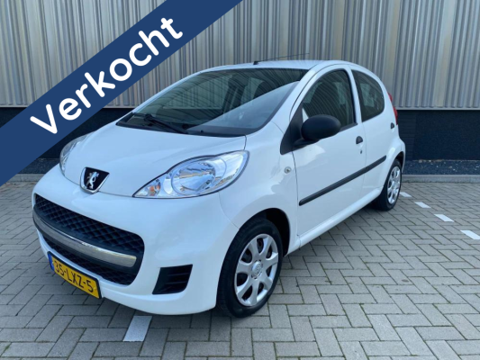Verkocht Peugeot 107 wit
